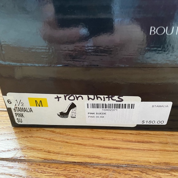 Boutique 9 Pink Suede Heels - BNIB - Picture 4 of 5